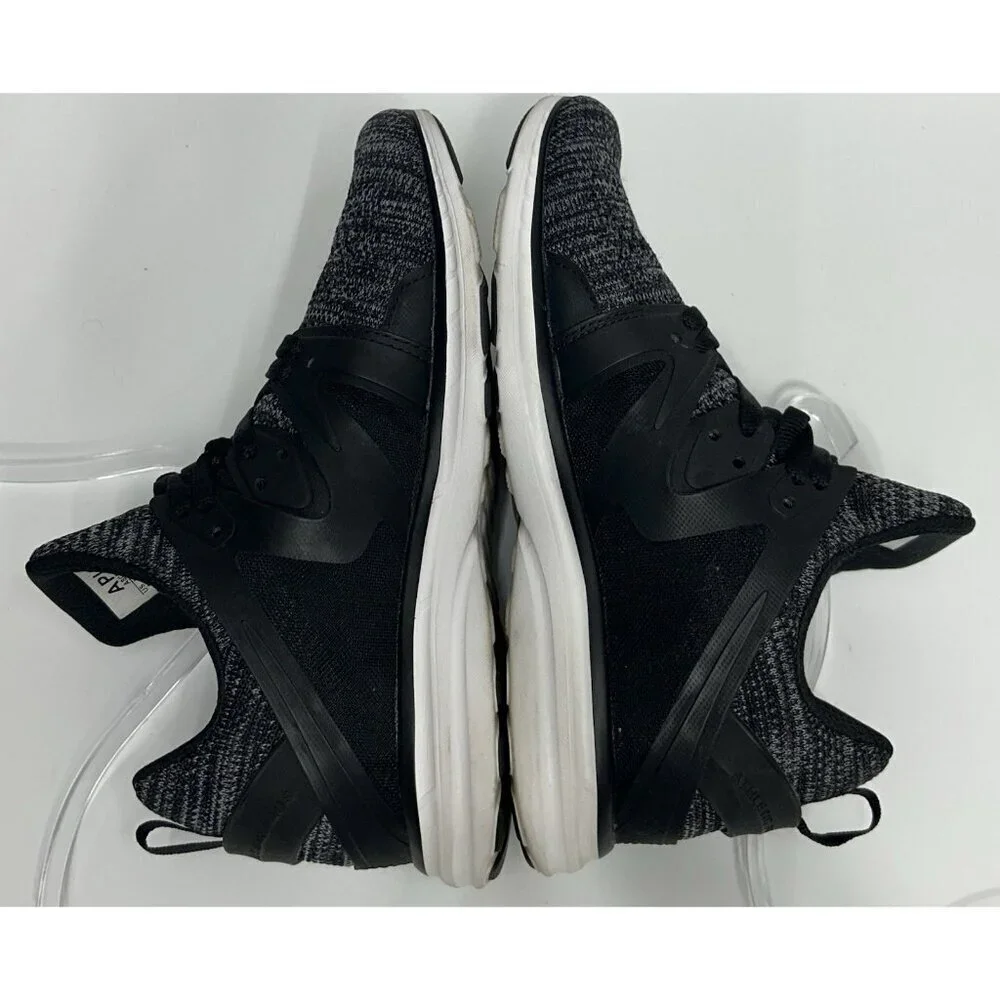 APL Athletic Propulsion Labs Ascend Shoes Sneakers Womens Size 8 Black Grey